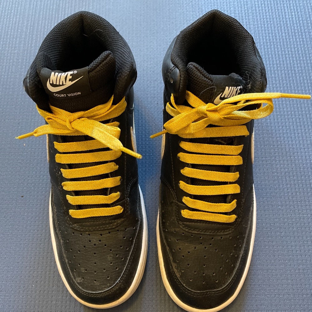 Nike high top court vision